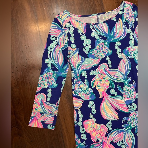 Lilly Pulitzer Marlowe Dress Size XS Going Coastal Chic Southern Boat Neck NWOT - Picture 11 of 14